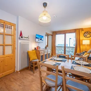 6 Couchages Au Pied Des Pistes A 2 Chambres, Balcon Et Parking Couvert Orcières